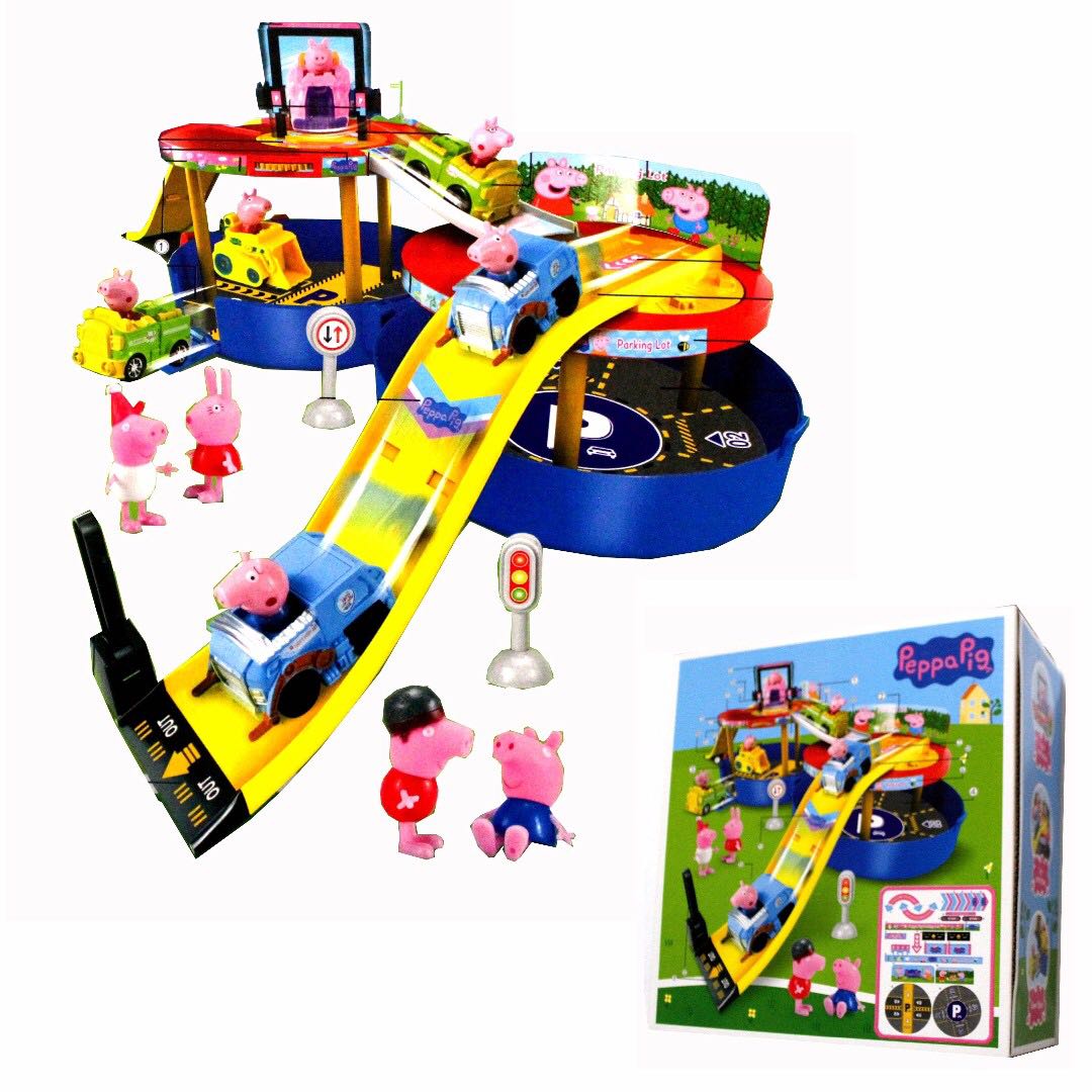 peppa pig garage playset