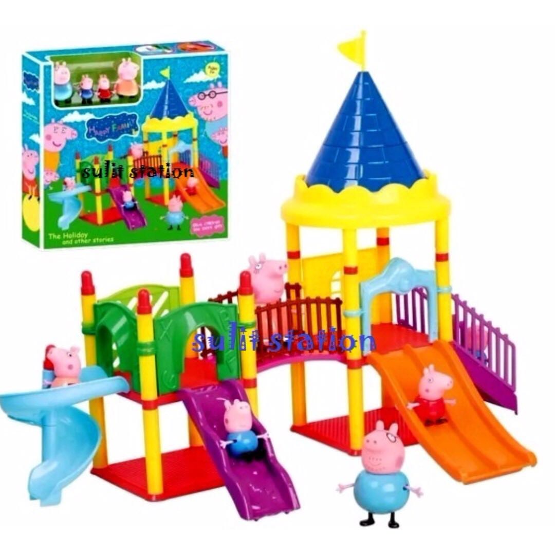 peppa pig castle toy