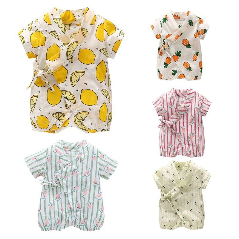 baby kimono romper