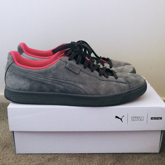 puma clyde grey