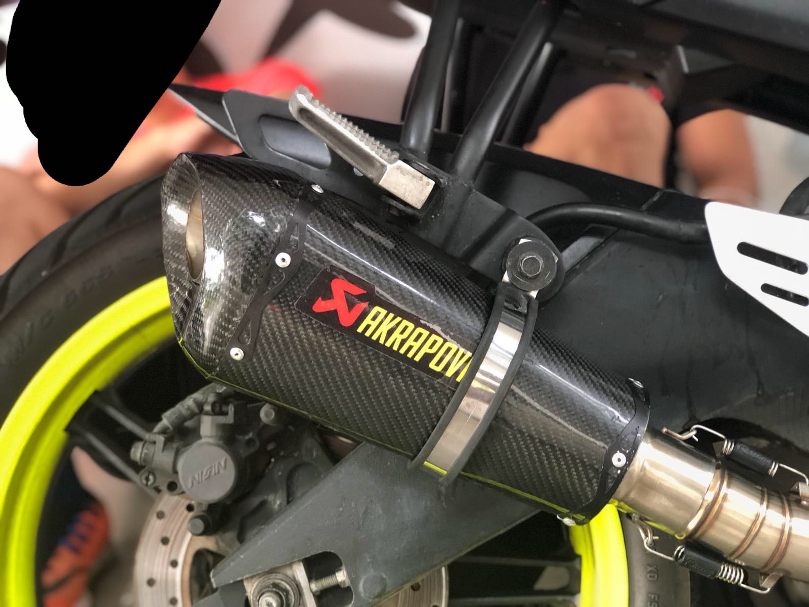 Akrapovic exhaust for r15 v2 store