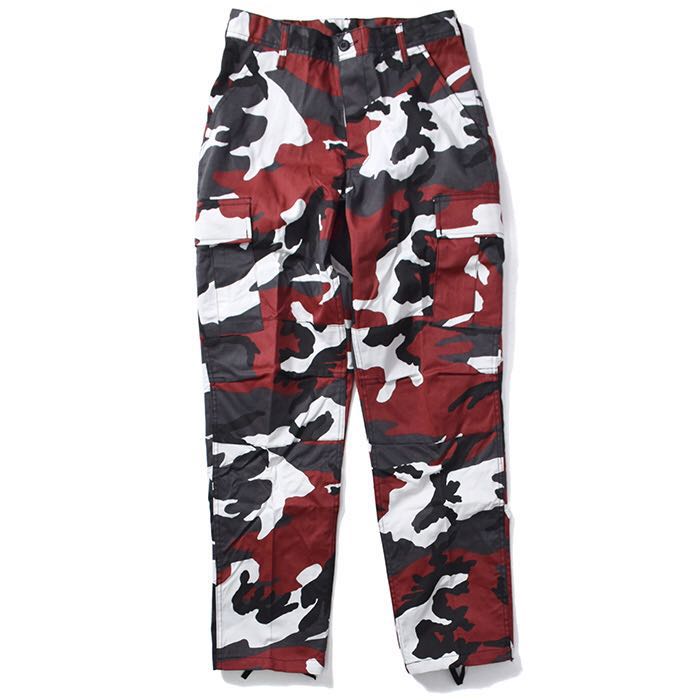 Red camo pants, Women's Fashion 