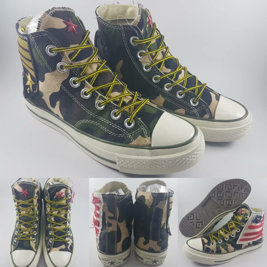  Sepatu Kets Converse Allstar 1970s Seventies Military Army 