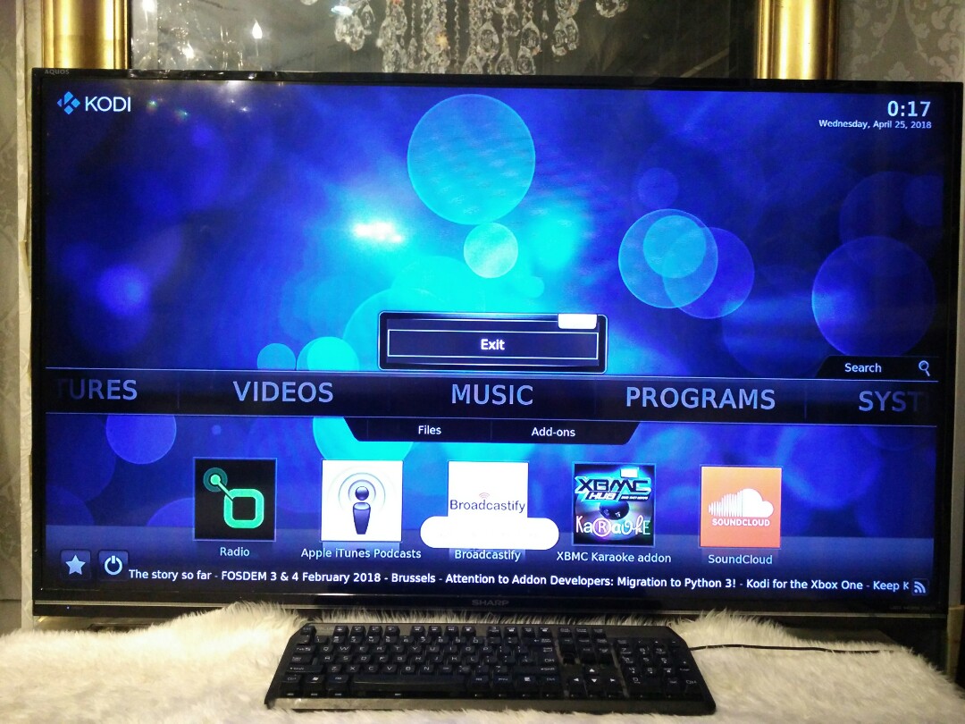 Sharp AQUOS 50" LED TV w/ stand, Home Appliances, TVs & Entertainment