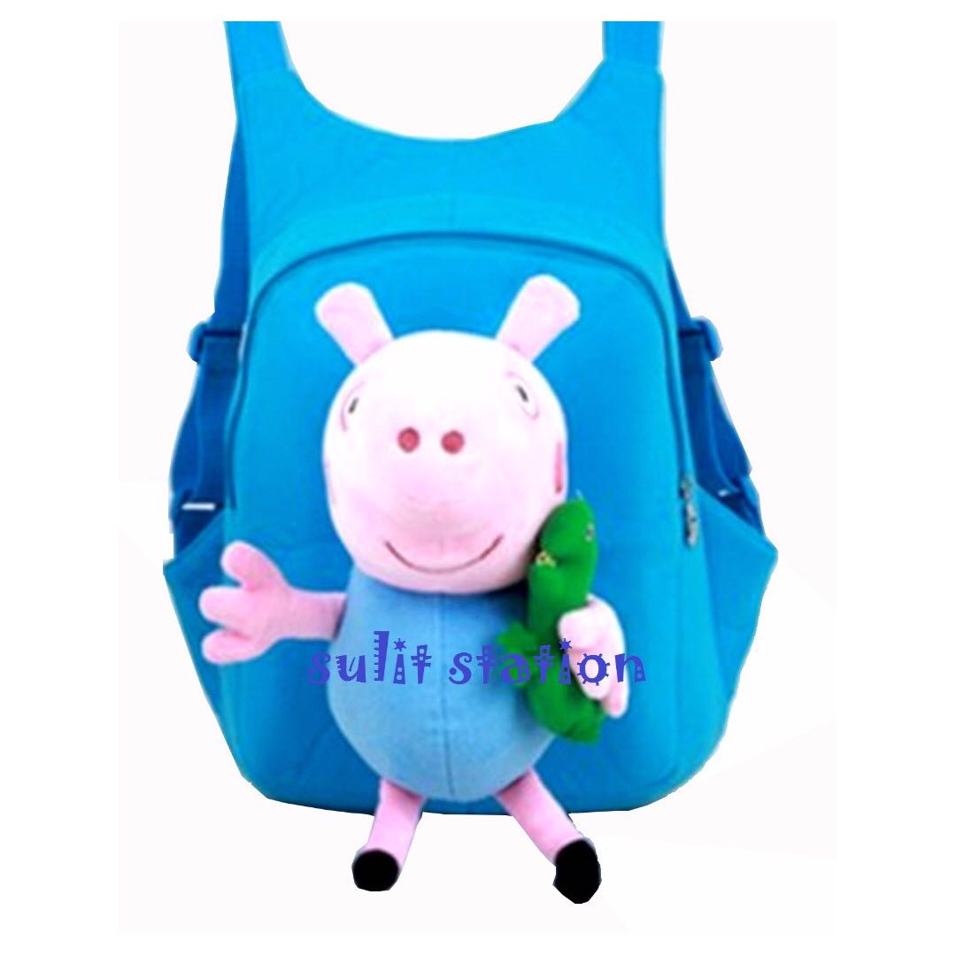 peppa pig plush backpack