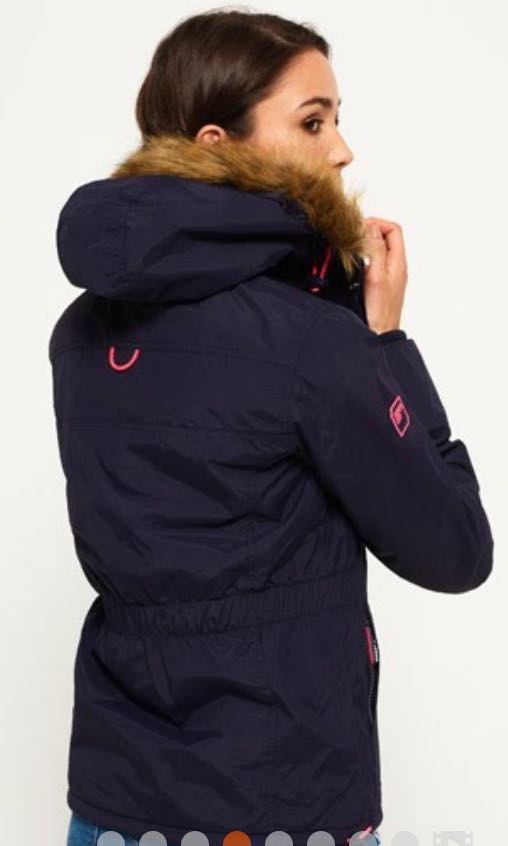 Superdry hood fur sherpa wind attacker shop