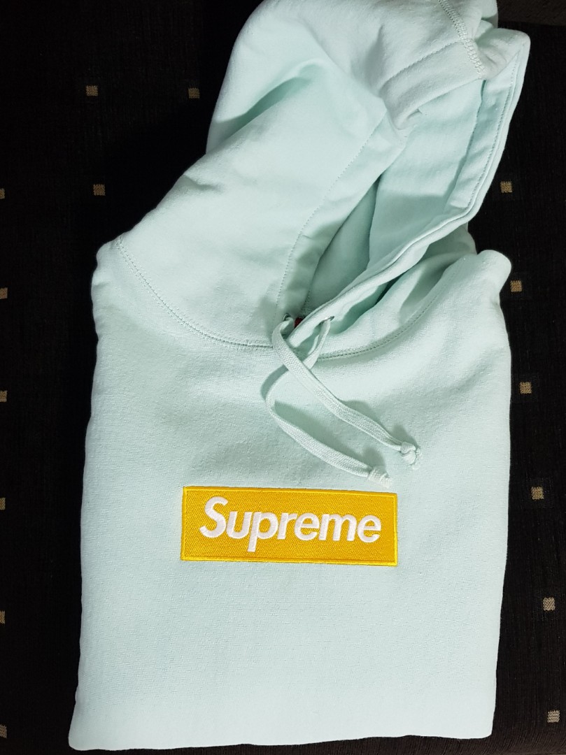 box logo ice blue