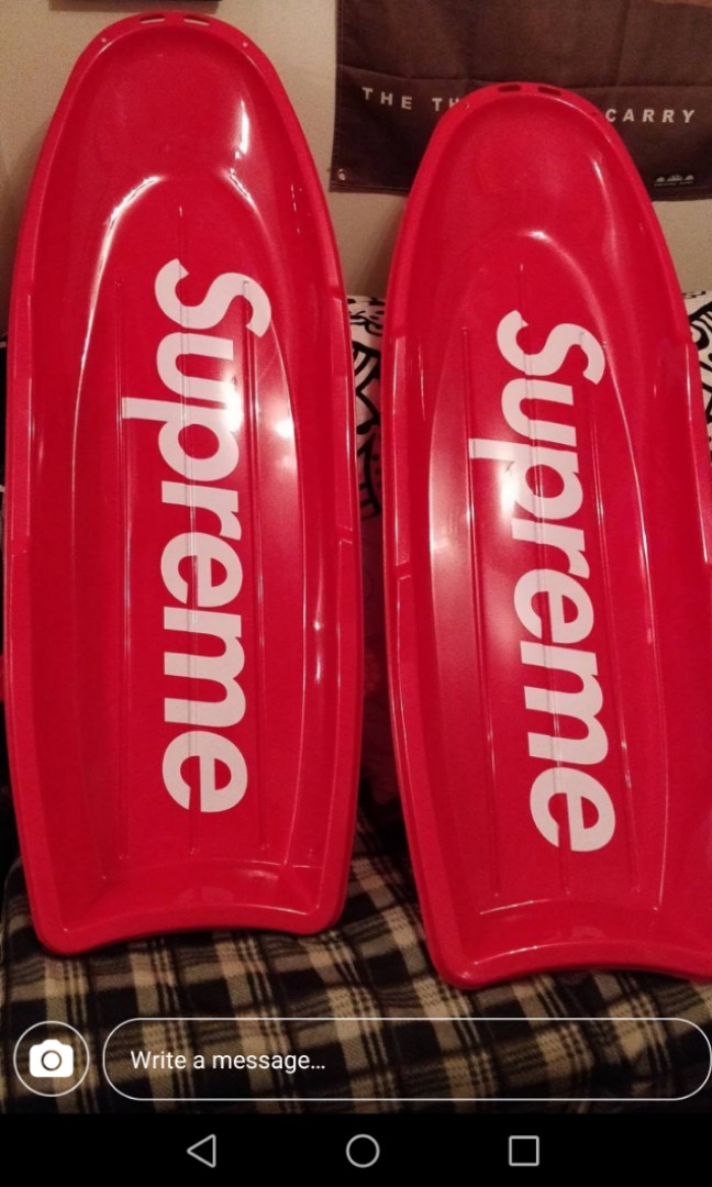 Supreme shop snow sled