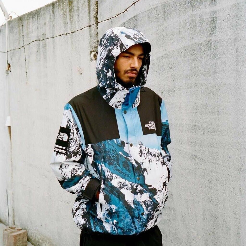 supreme x the north face mountain parka