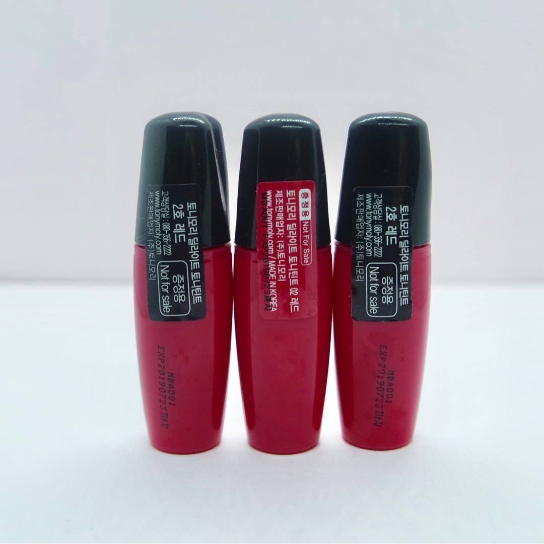TONYMOLY Delight Tony Tint Mini (Category: Face Care) located in Quezon City. Submitted by omg_rish (Listing ID 166384635, Image 1). Description: SHADE: Red.