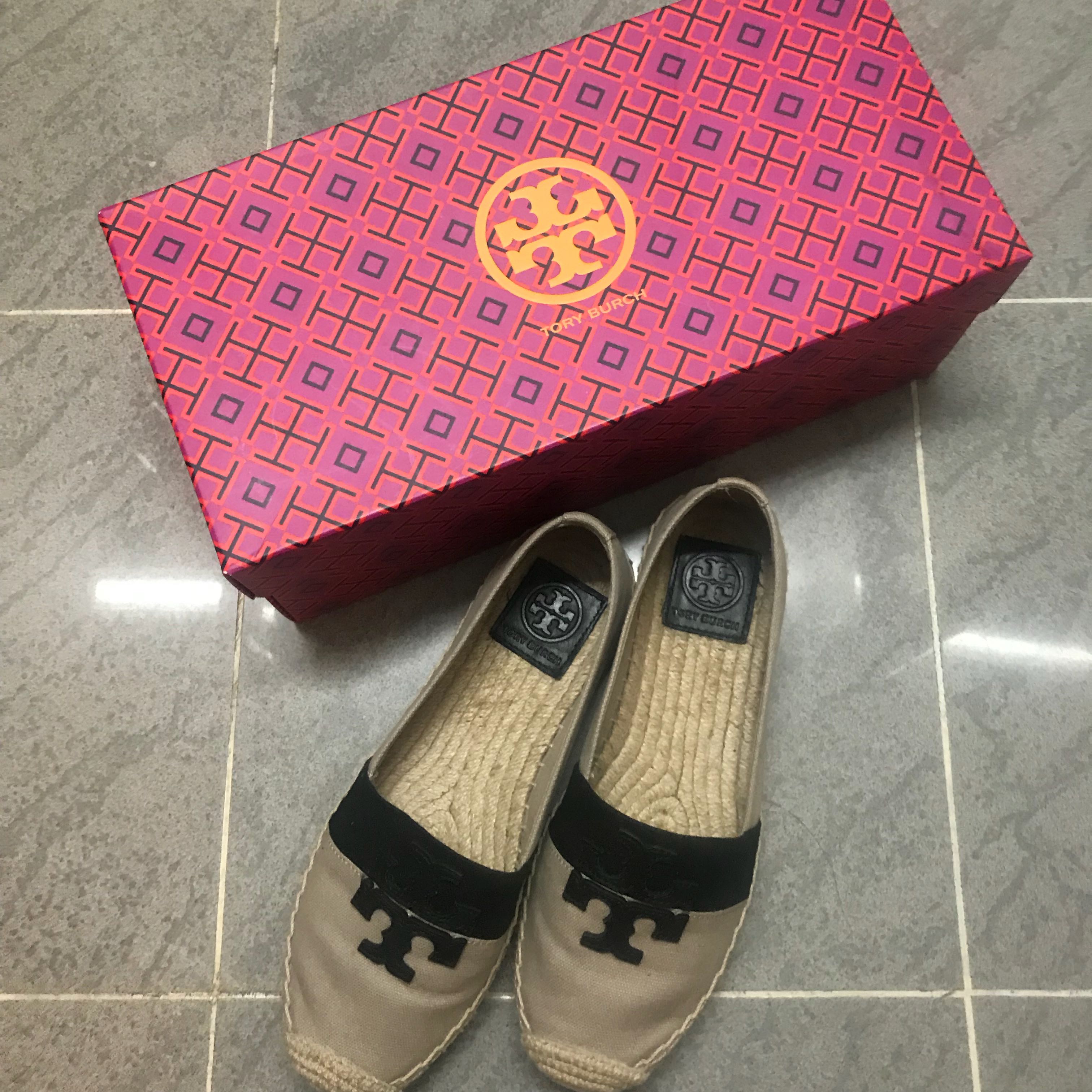 Tory Burch Shoes 草鞋tb Espadrilles Us6 女裝 女裝鞋 Carousell