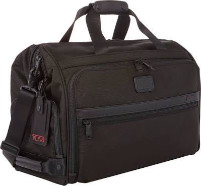 tumi framed soft duffel review