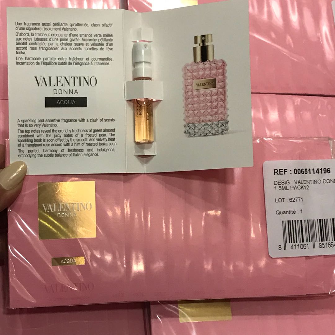 valentino donna acqua eau de toilette