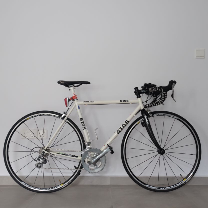 gios vintage tiagra road bike review