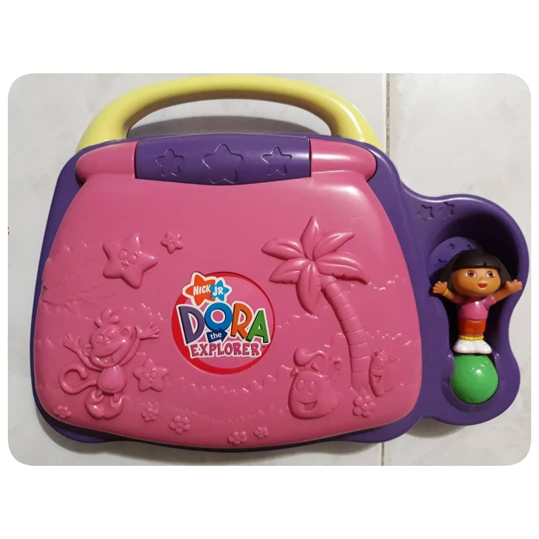 VTech Dora the Explorer Carnival Time Learning Laptop, Babies & Kids