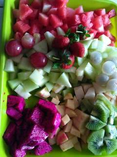Salad buah pemuda Rawamangun