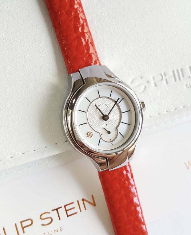 philip stein round watch