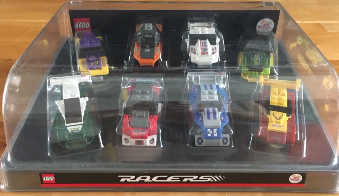 絕版極罕有特別版 McDonalds x LEGO Racers (2009 Happy Meal) 連Display Box, 興趣及遊戲 ...
