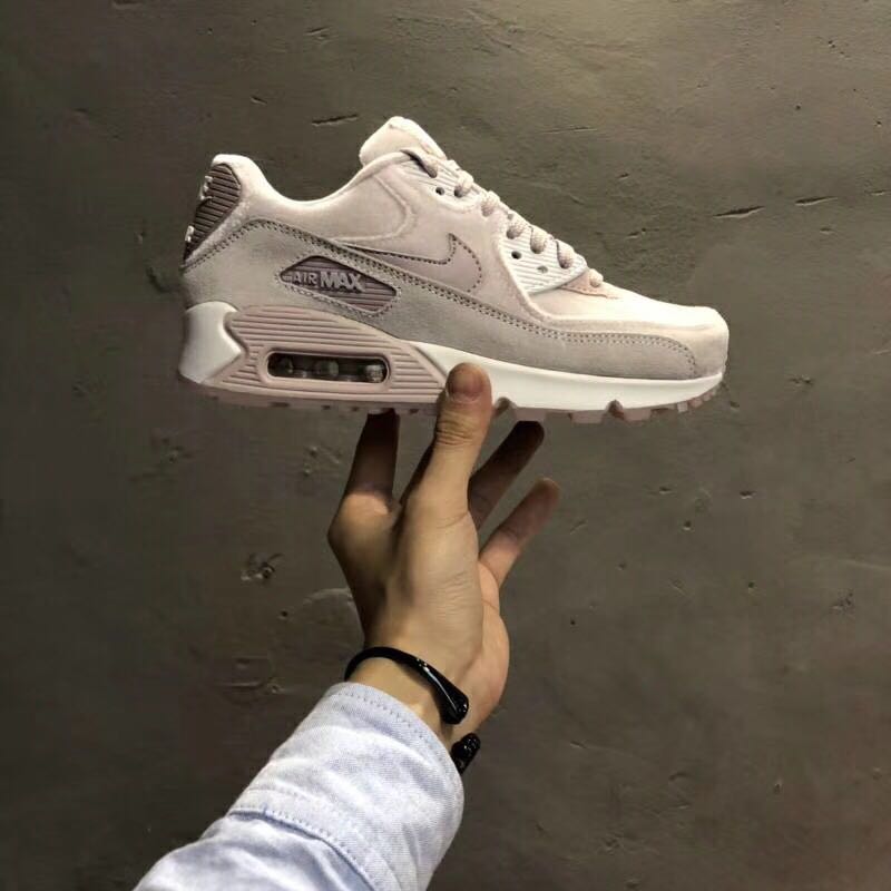 Air max 90 lx rose gold pink Women s Fashion Footwear Sneakers