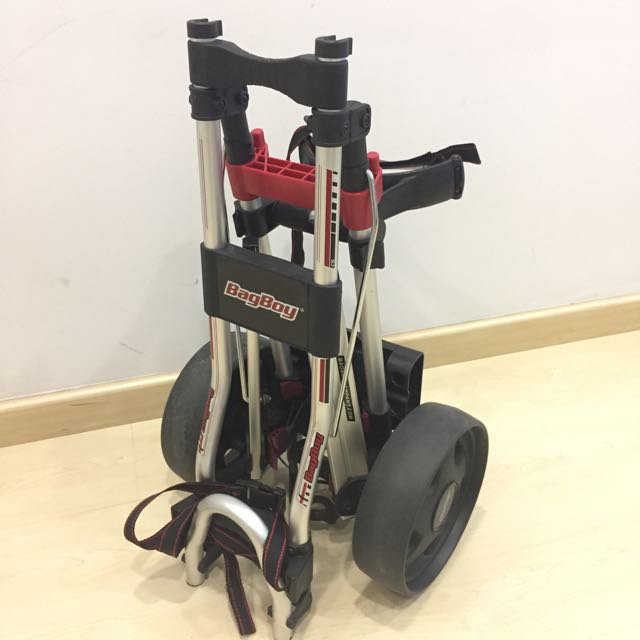 Bag Boy C5 Golf Bag Cart Excellent Condition, Sports Equipment