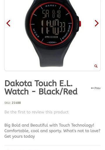 Bench Digital Touchscreen Watch, Men's 