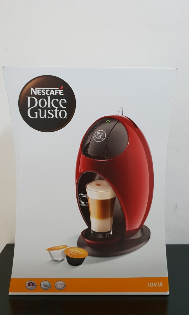 BNIB Nescafe Dolce Gusto Jovia (Red), TV & Home Appliances, Kitchen