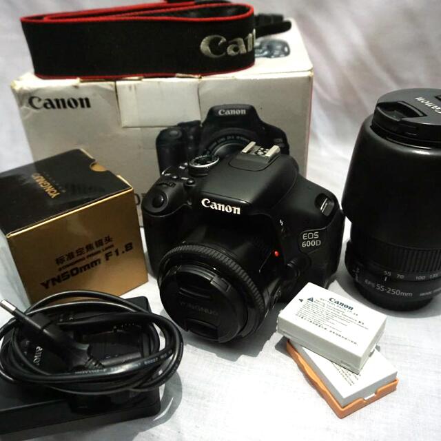 CANON 600D, Elektronik, Lainnya di Carousell