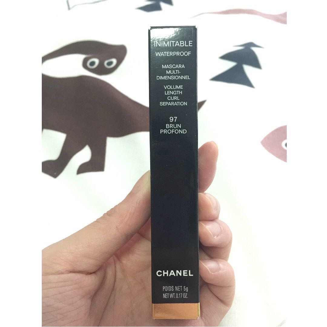 Chanel Inimitable Waterproof mascara 97 Brun Profond - Limited Edition,  Beauty & Personal Care, Face, Makeup on Carousell