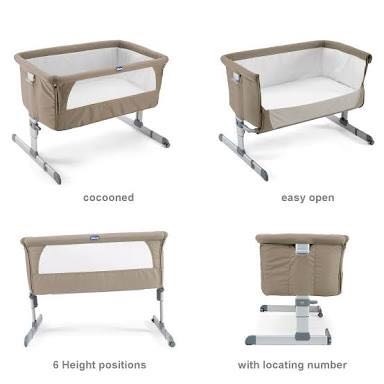 Chicco Next2Me Dove Grey Bayi Anak Lainnya di Carousell