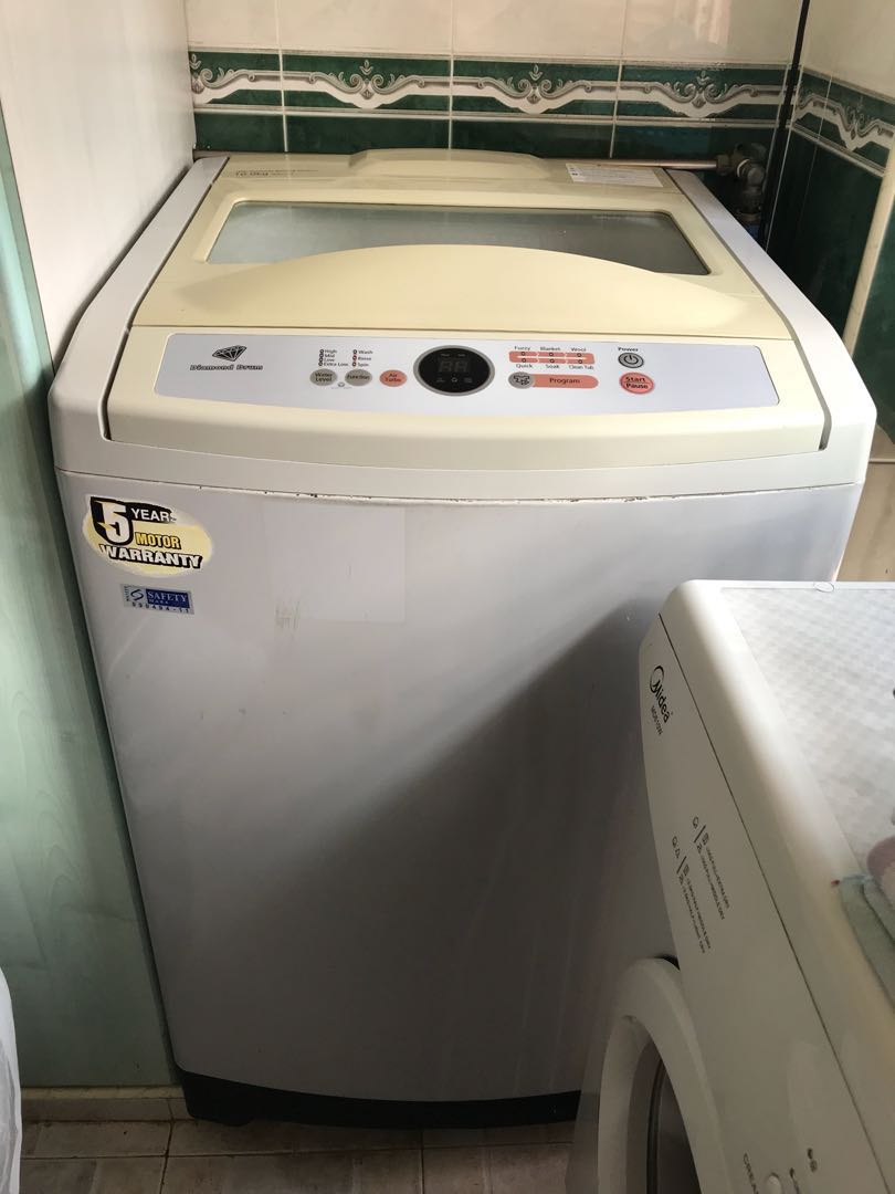 Diamond Drum Washing Machine, TV & Home Appliances, Washing Machines