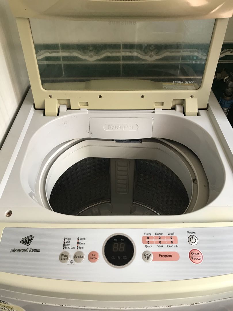 Diamond Drum Washing Machine, TV & Home Appliances, Washing Machines