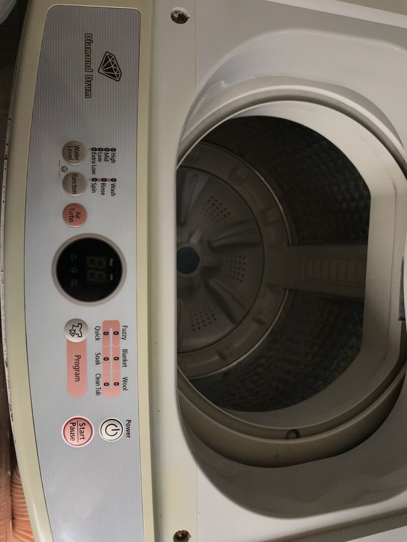 Diamond Drum Washing Machine, TV & Home Appliances, Washing Machines