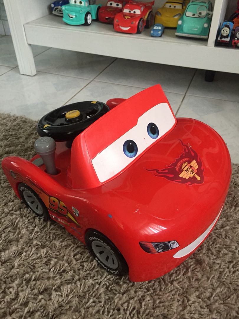 Lightning mcqueen online steering wheel toy