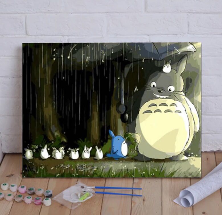 Diy Oil Painting By Numbers Design Craft Art Prints On Carousell
