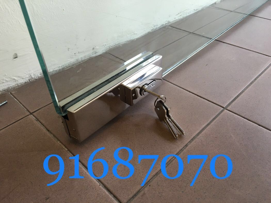 glass door lock home services home