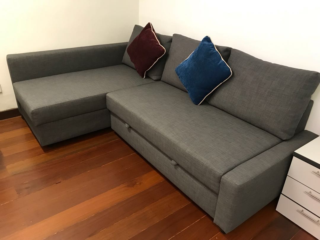 Ikea Friheten Grey Sofa Bed Furniture Sofas On Carousell