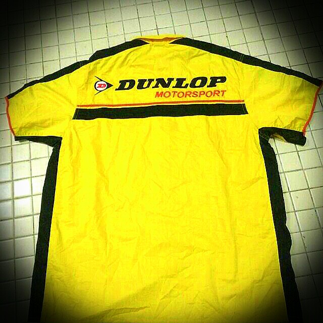 Kemeja Dunlop Motorsport Men S Fashion Clothes On Carousell
