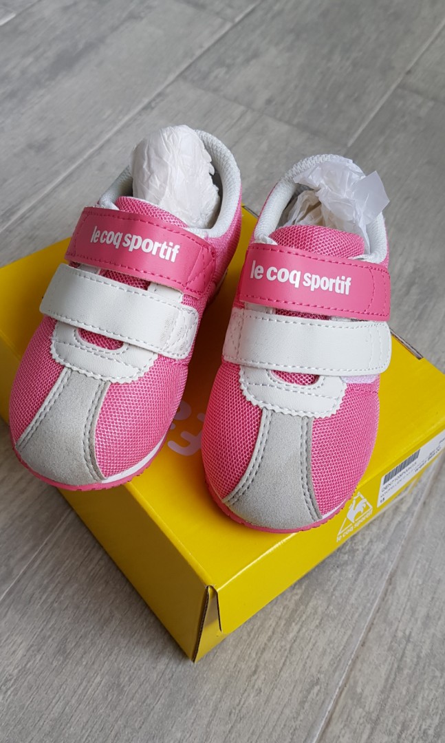 Price Reduced Authentic Le Coq Sportif Shoes for Toddlers toddlers sports toms melissa Babies Kids Babies Kids Fashion on Carousell