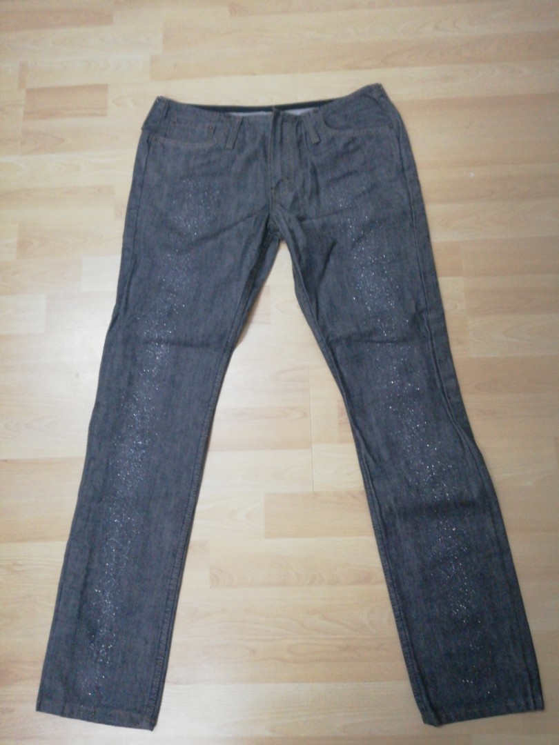 levi's glitter jeans