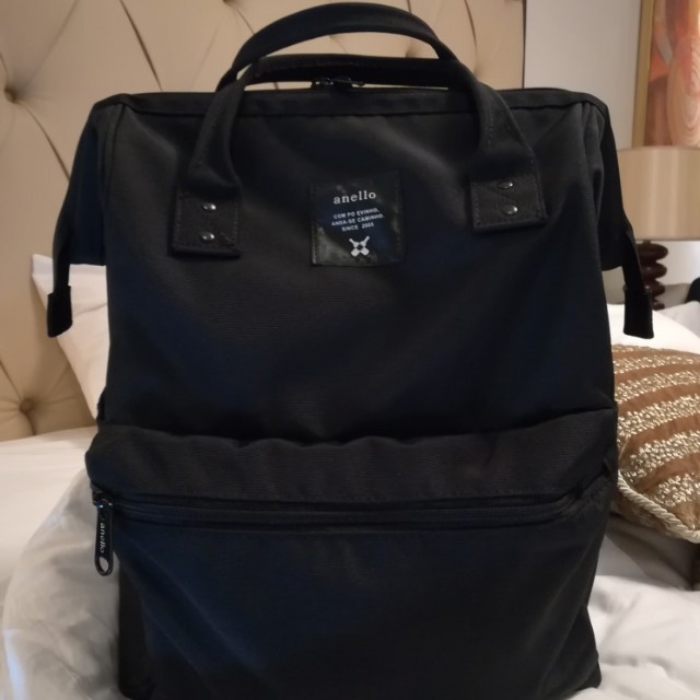 Anello all black best sale backpack