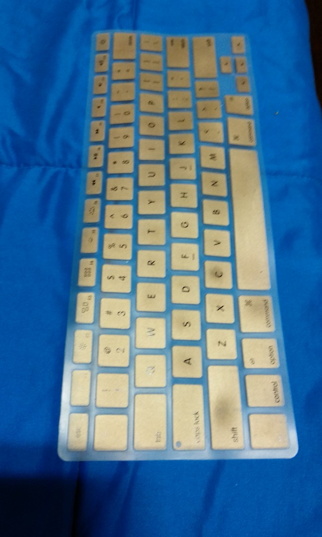 Macbook Pro 13 Inch 2012 Keyboard Cover Gold Electronics Computer Parts Accessories On Carousell