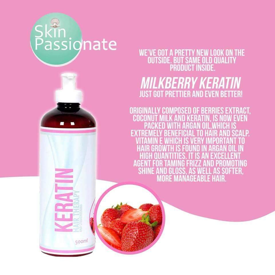 Milkberry Keratin treatment wt Argan oil Beauty Personal Care