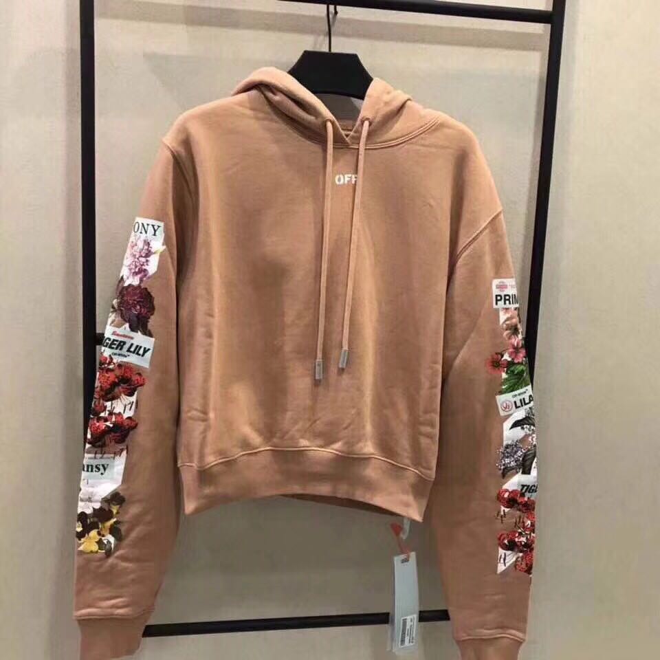 off white flower shop hoodie
