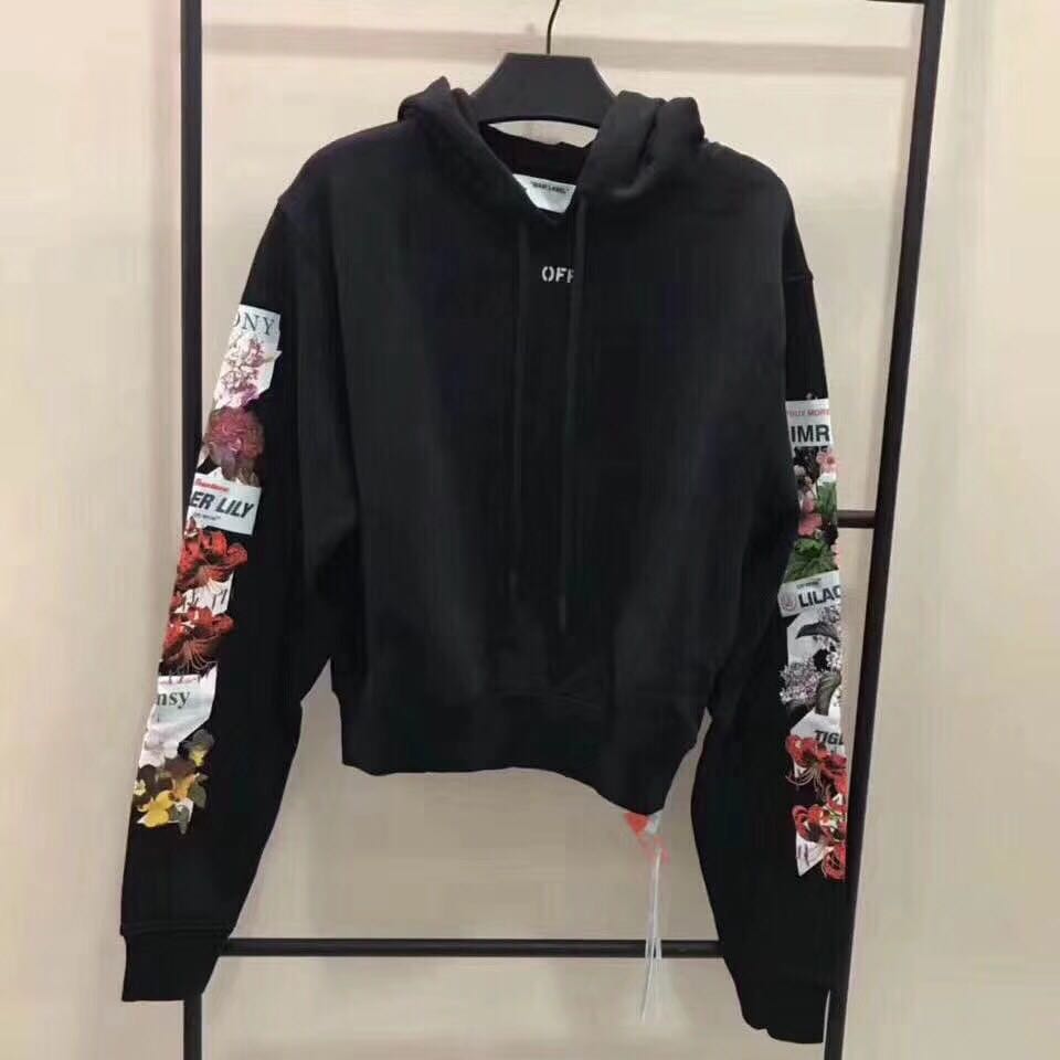 off white flower shop hoodie