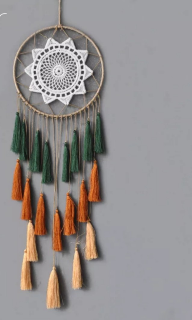 Tassel Dream Catcher Boho Style Home Decor Lucky Charm Bulletin