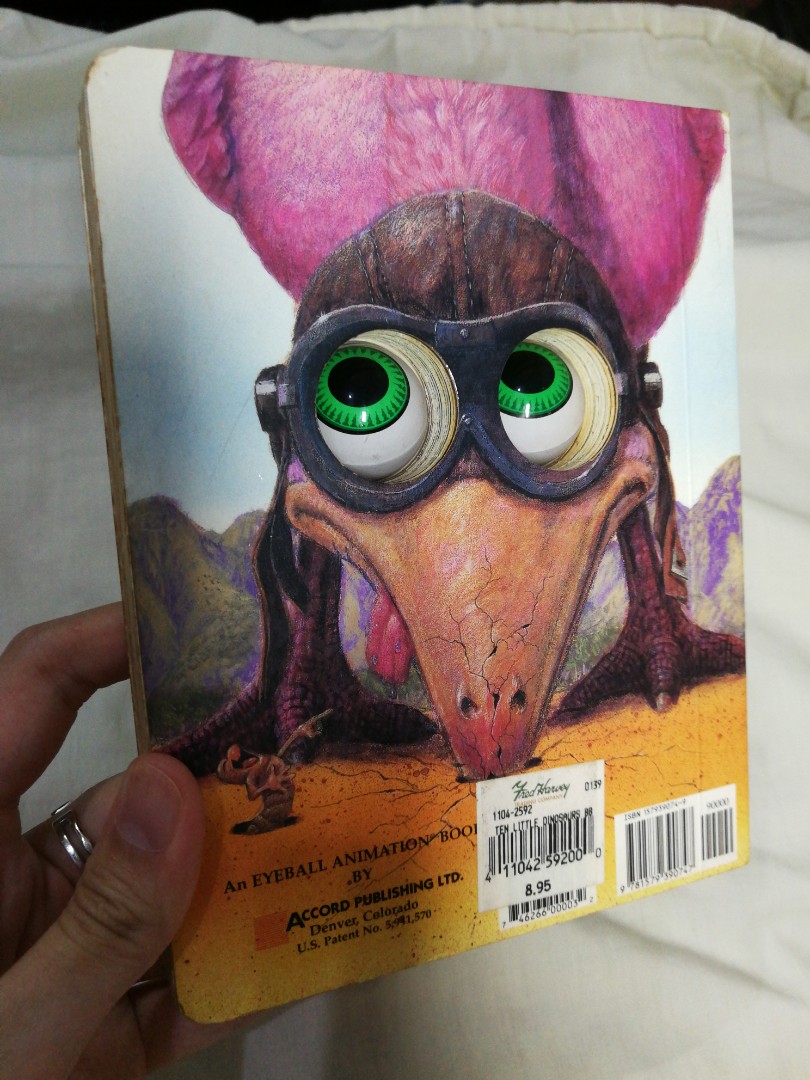 Ten Little Dinosaurs Book Buku Alat Tulis Buku Anak Anak Di