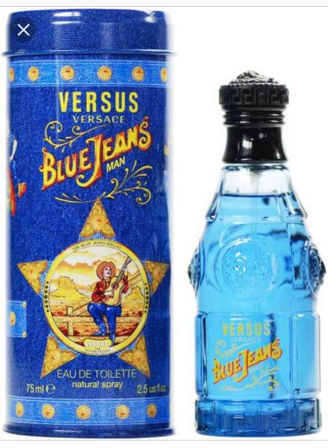 Versace Perfume Blue Jean Edt 75ml Limited Tims Sale