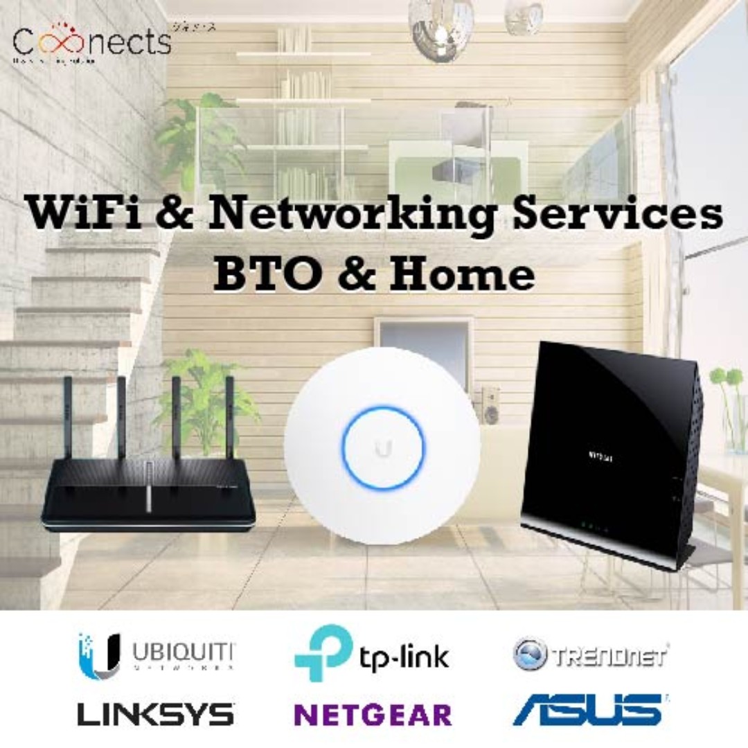 Wifi Wireless Coverage Networking Services Home Bto Package Electronics Computer Parts Accessories On Carousell