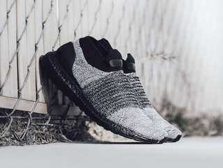 Adidas Ultra Boost Laceless Oreo Black Grey