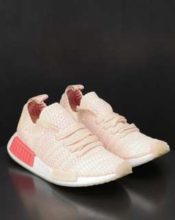 Adidas NMD R1 PK STLT W Womens Linen Pink - Crystal White